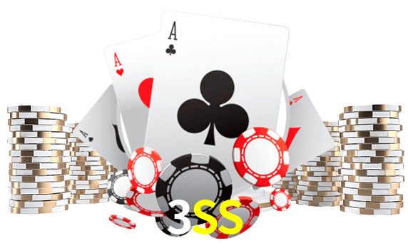 Jogue jogos de pôquer em 3SS